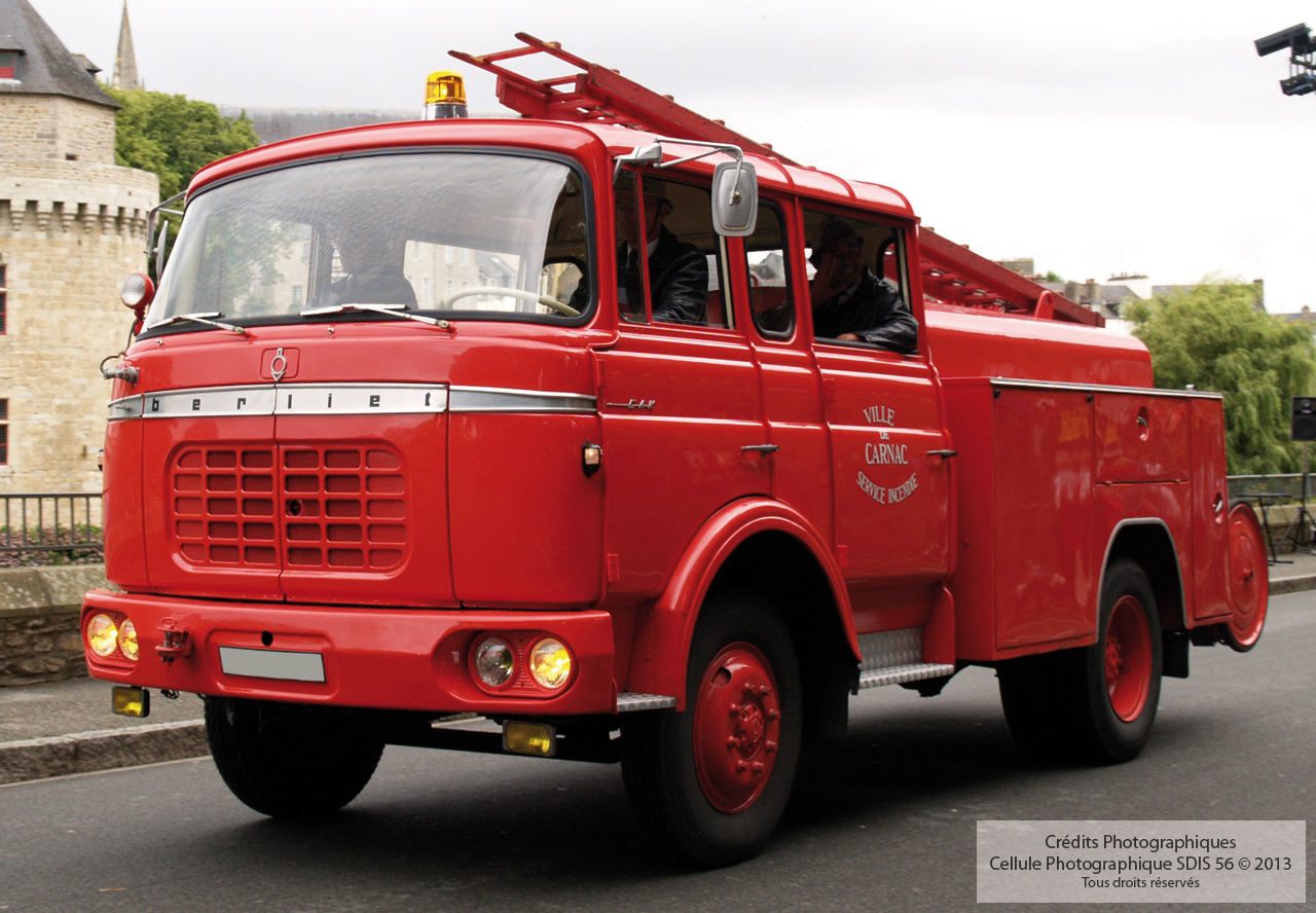 1964 Fourgon Pompe Tonne - Berliet Incendie - SDIS 56 – Sapeurs ...