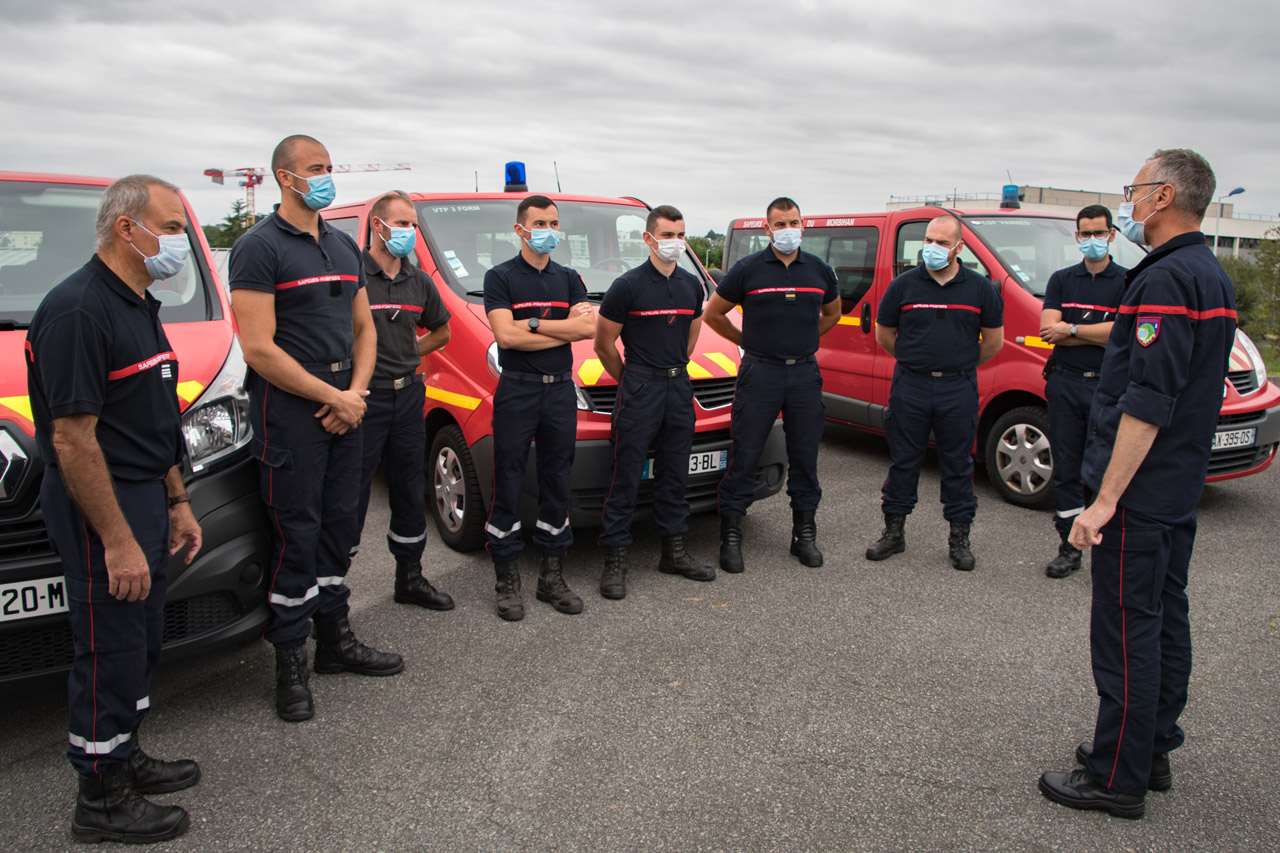 Sapeurs Pompiers Partent En Renfort Dans Le Sud De La France